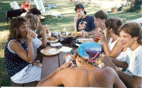 Wainwright's cabin in Chautauqua - Denise Z, Julie T, Zoo W, John K, Stacy M, Mark W, J Rouce